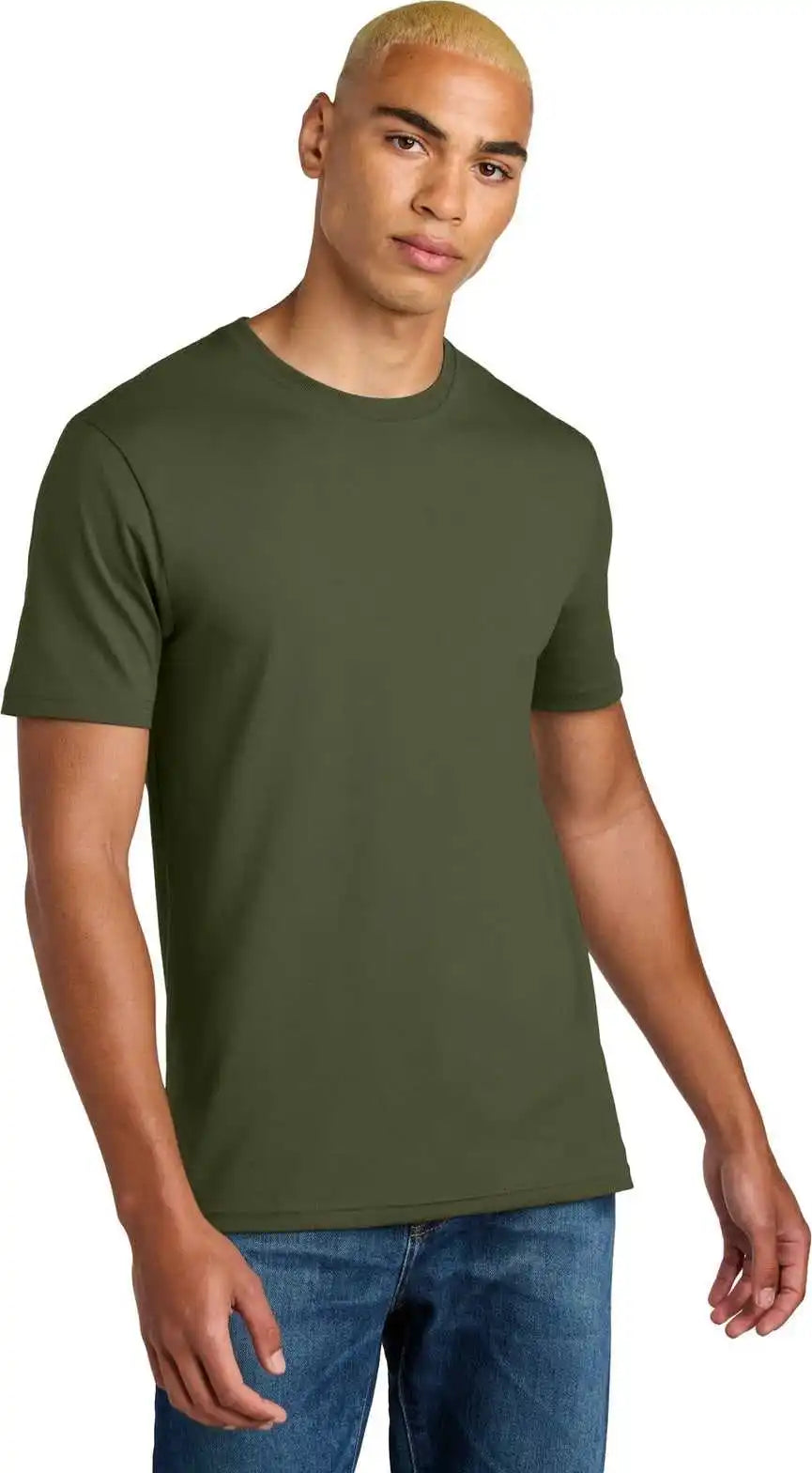 District Dt106 Perfect Weight Icon Tee - Military Green