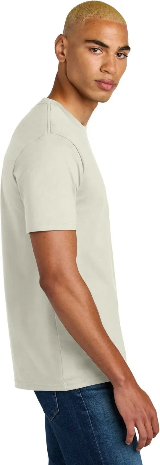 District Dt106 Perfect Weight Icon Tee - White Onyx