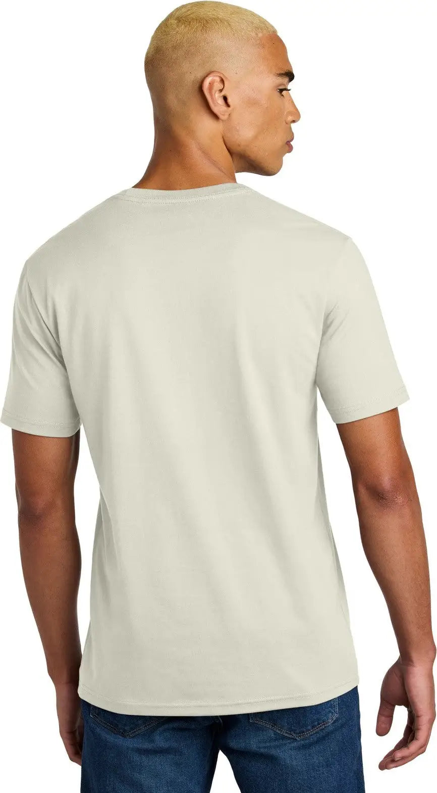 District Dt106 Perfect Weight Icon Tee - White Onyx