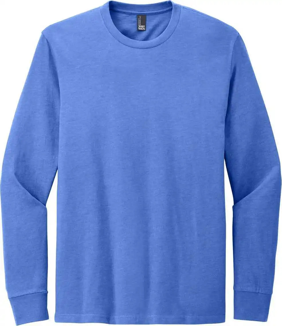 District Dt109 Perfect Blend Cvc Long Sleeve Tee - Htrdroyal