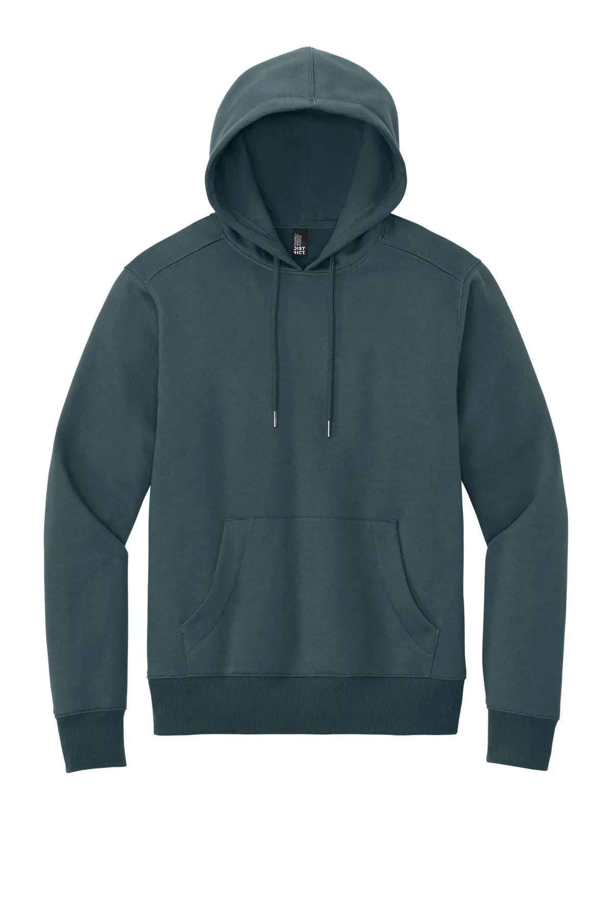 District Dt1101 Perfect Weight Fleece Hoodie - Deep Steel Blue
