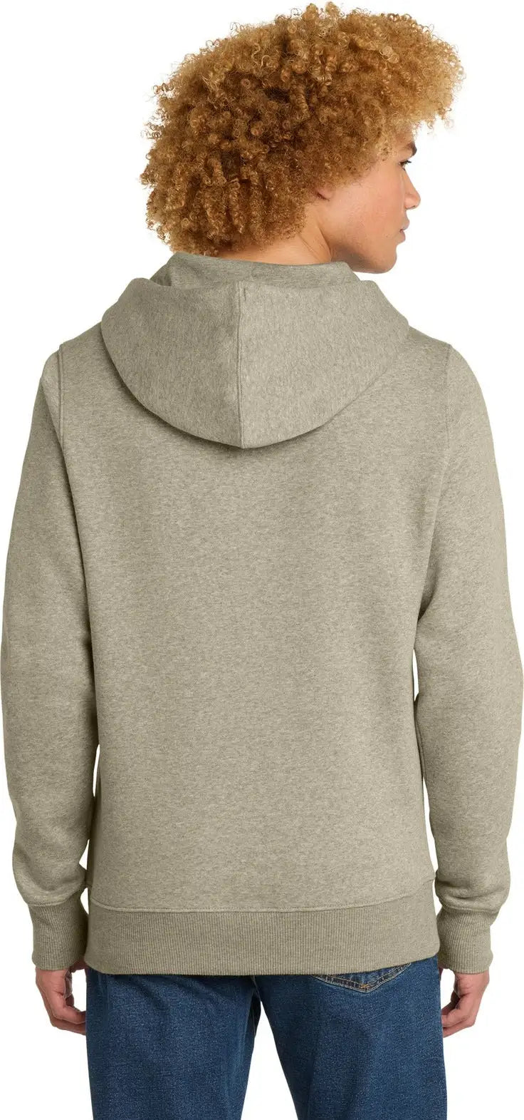 District Dt1101 Perfect Weight Fleece Hoodie - Heathered Latte
