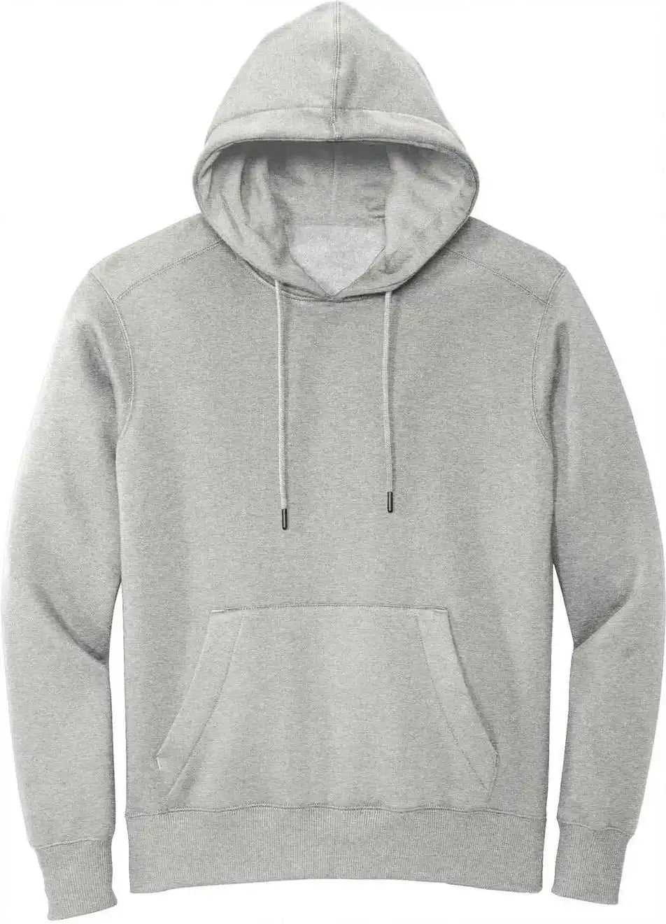 District Dt1101 Perfect Weight Fleece Hoodie Heathered Steel