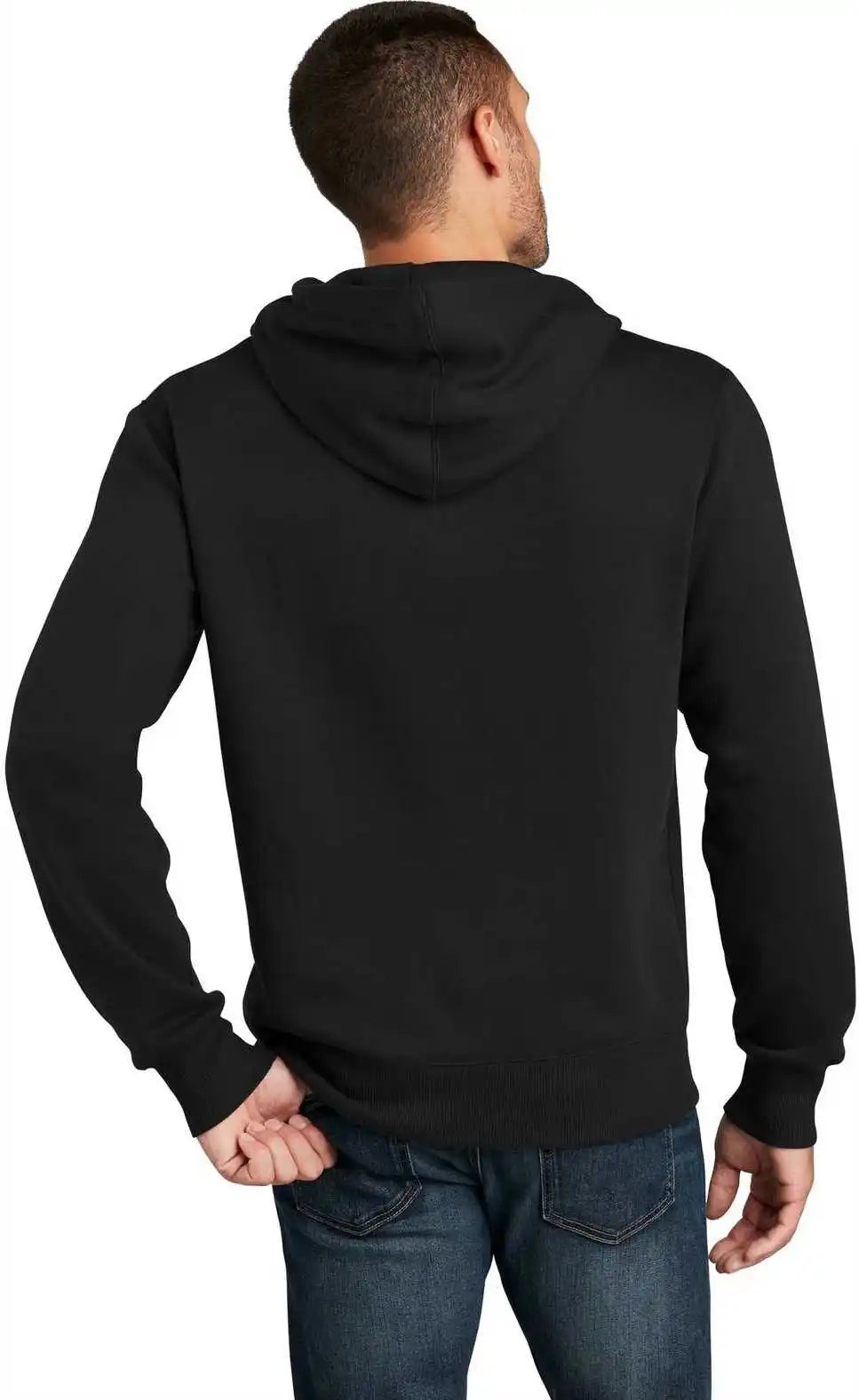 District Dt1101 Perfect Weight Fleece Hoodie - Jet Black