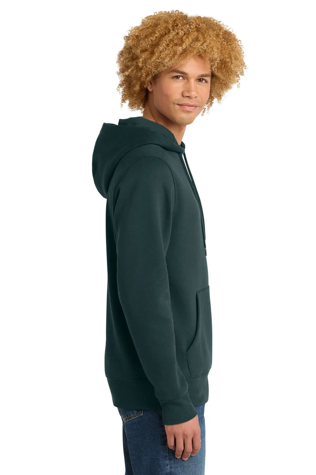 District Dt1101 Perfect Weight Fleece Hoodie - Rainforest