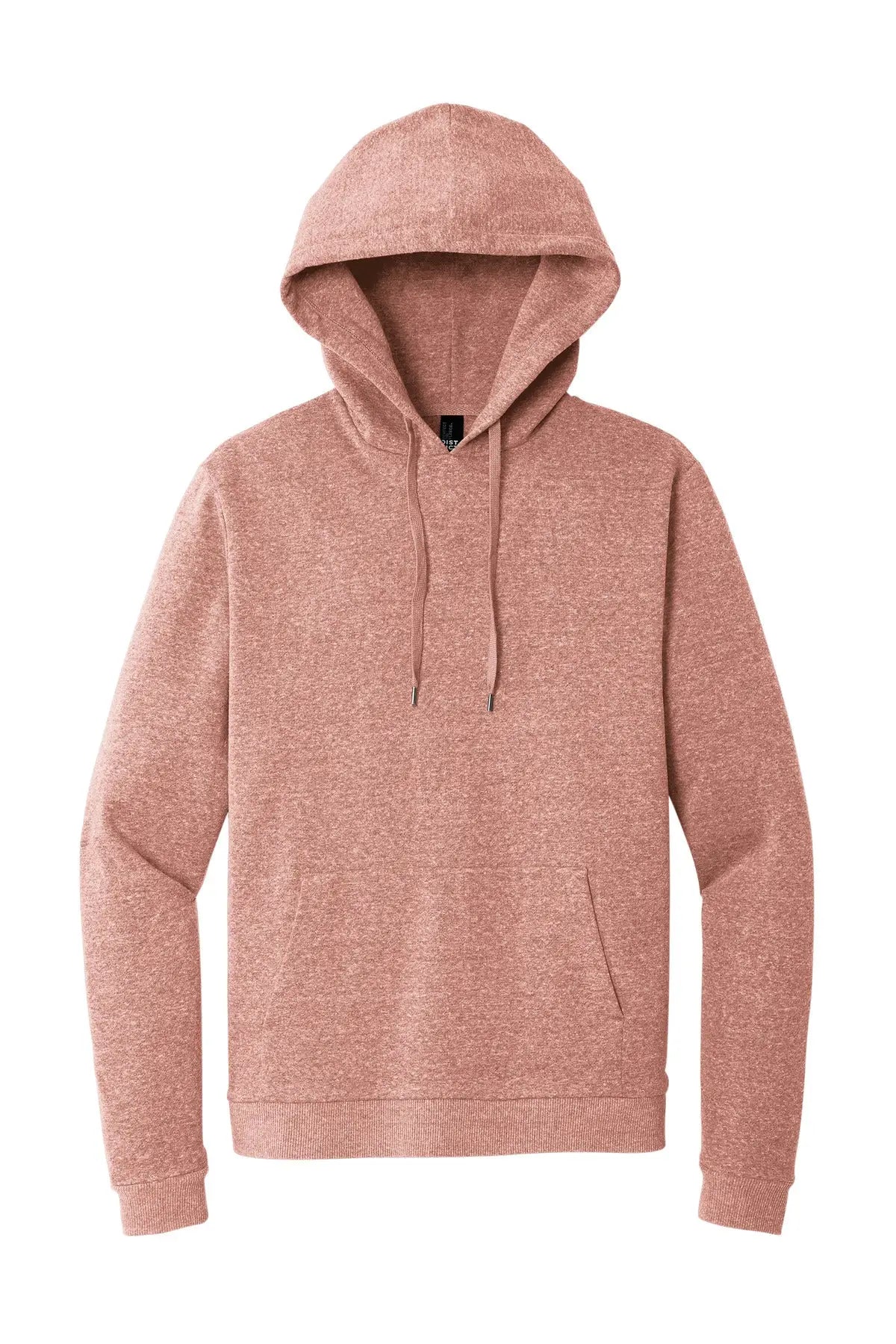District Dt1300 Perfect Tri Fleece Pullover Hoodie - Blush Frost