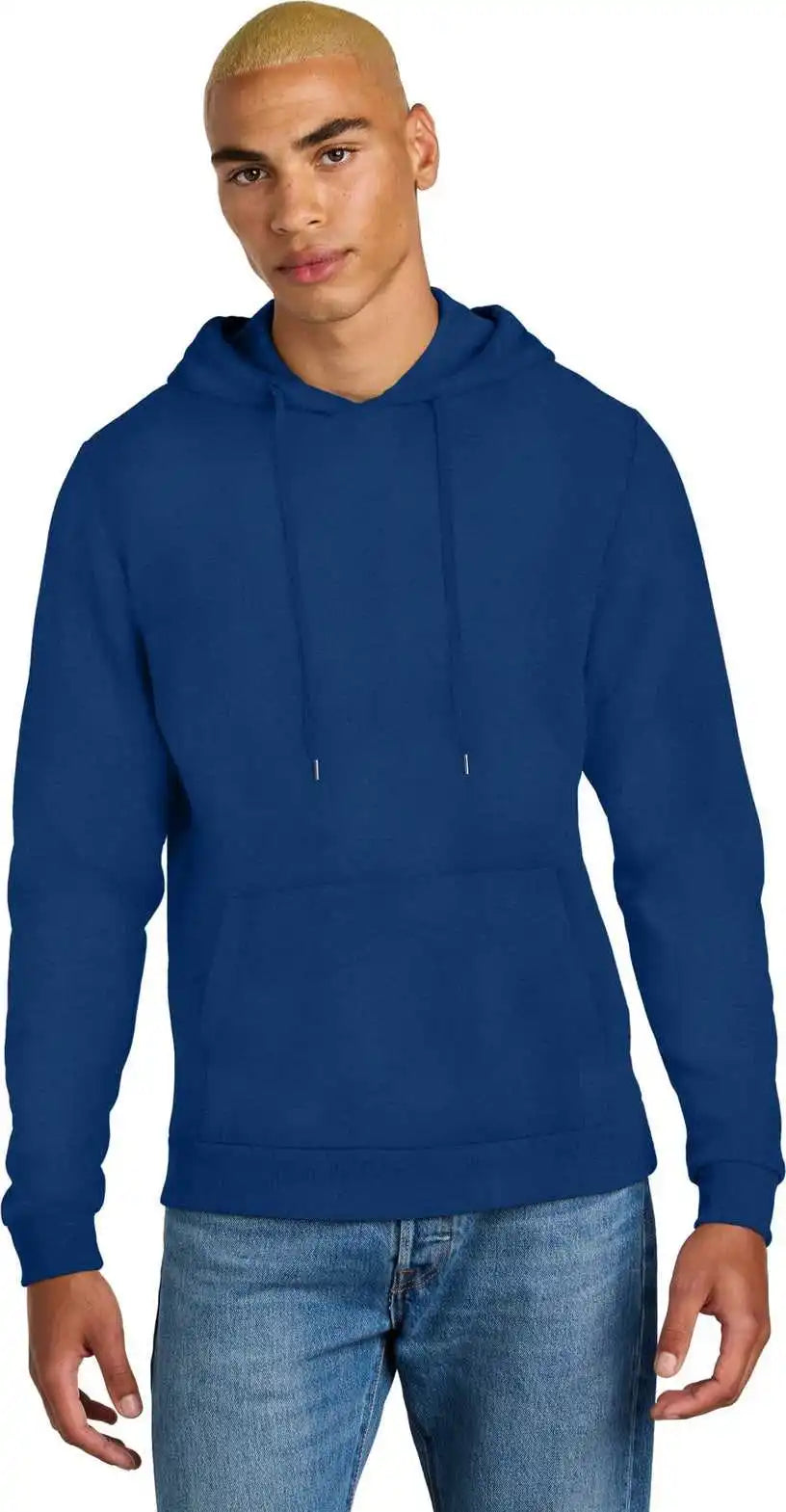 District Dt1300 Perfect Tri Fleece Pullover Hoodie - Deep Royal