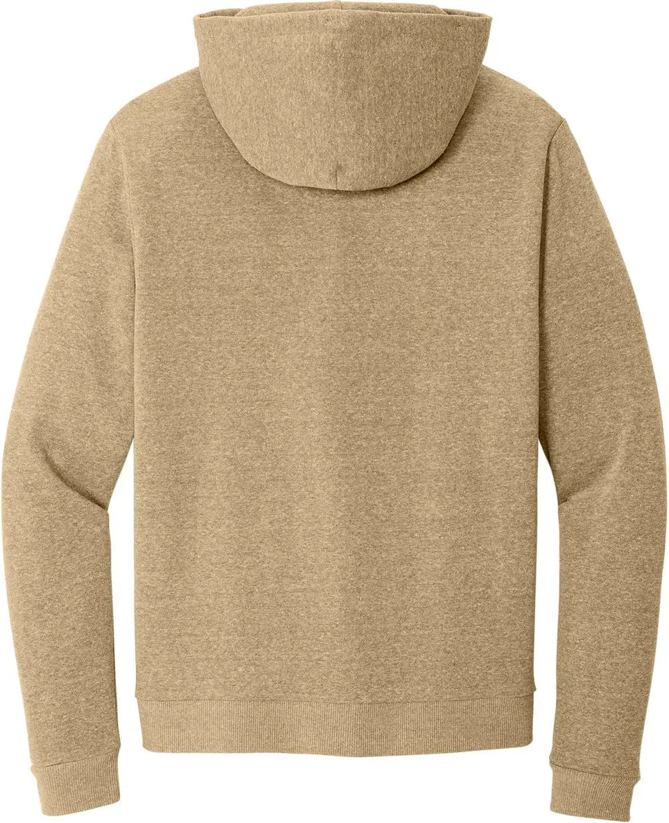District Dt1300 Perfect Tri Fleece Pullover Hoodie - Desert Tan Heather - Adult Xs