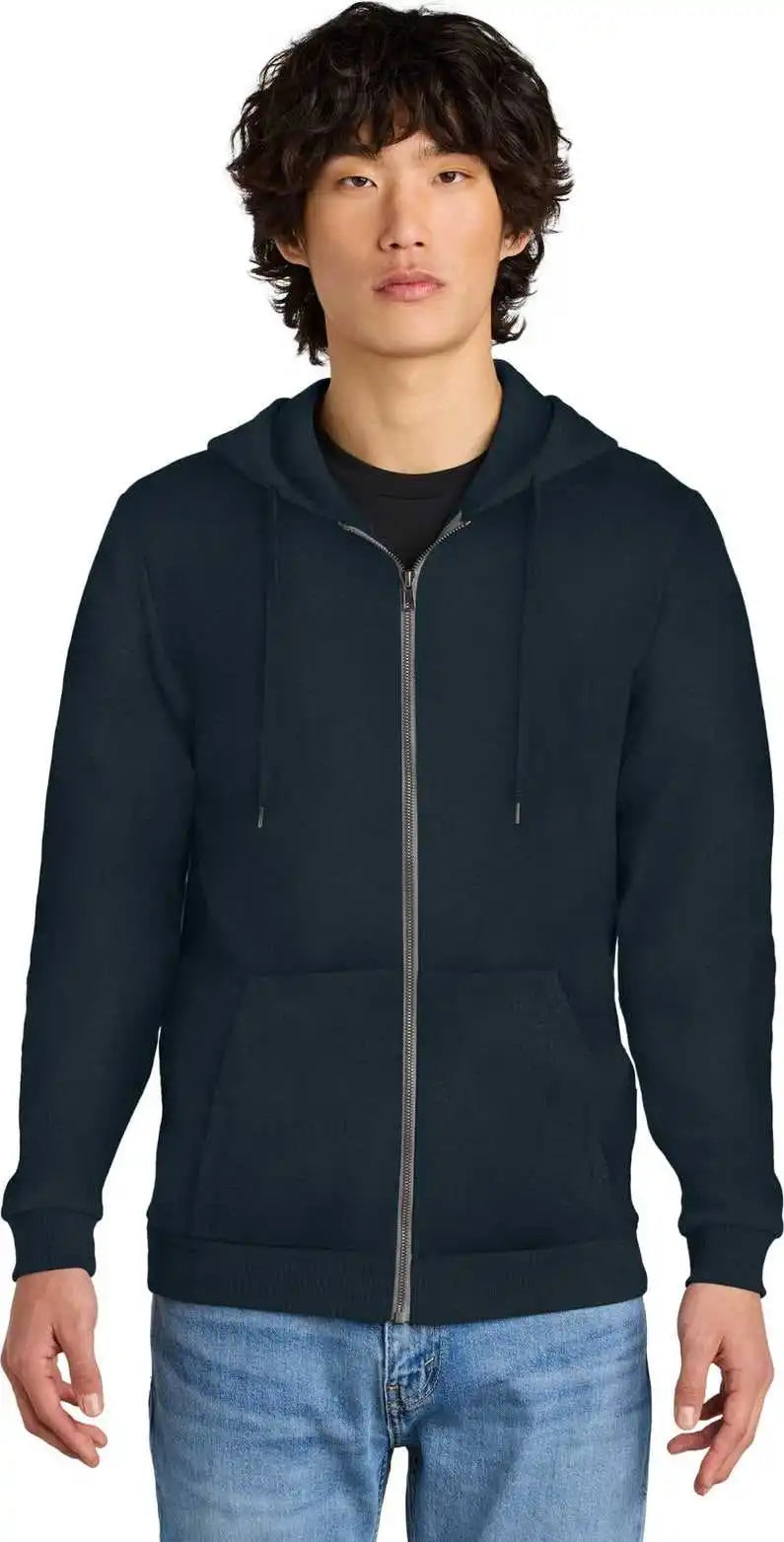 District Dt1300 Perfect Tri Fleece Pullover Hoodie - New Navy