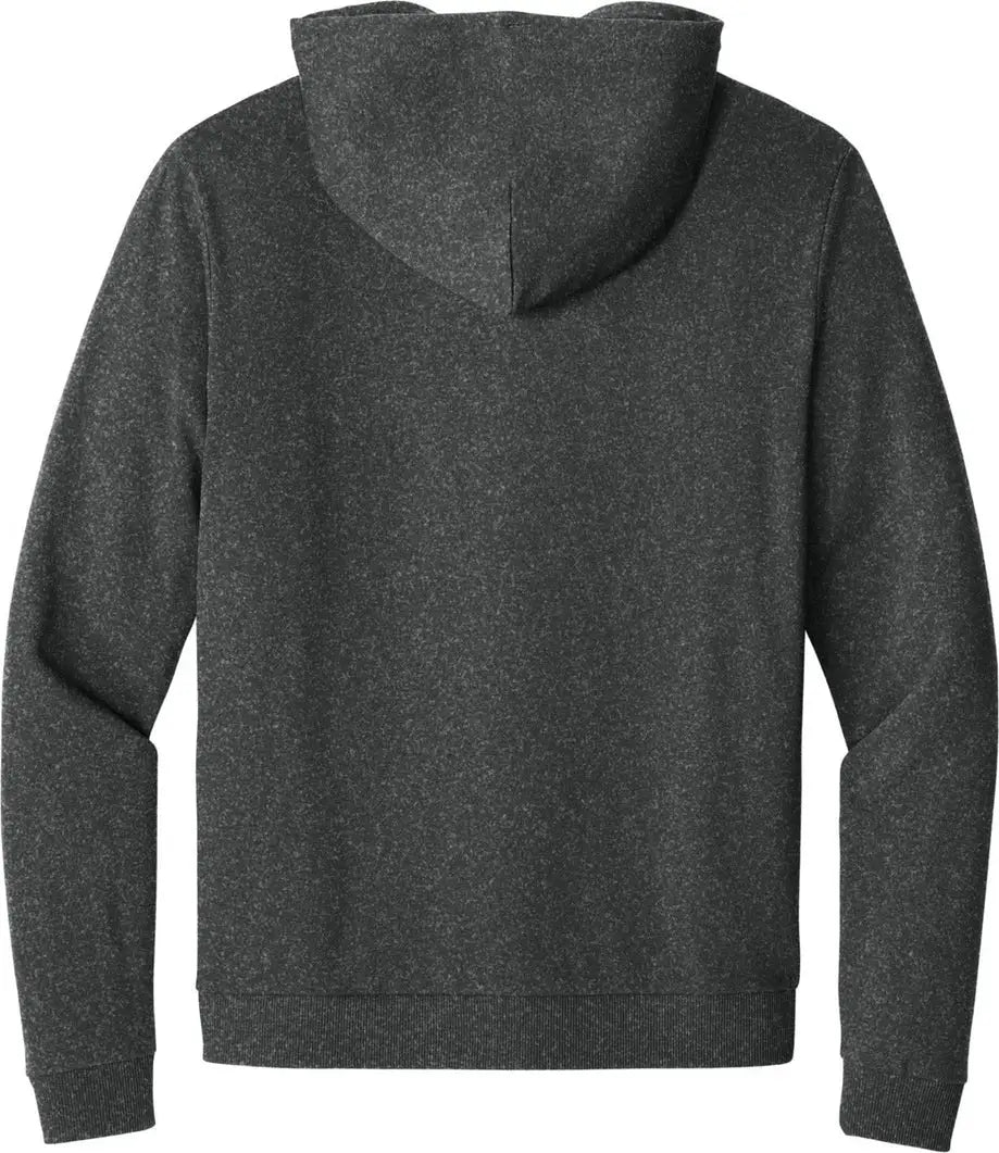 District Dt1302 Perfect Tri Fleece Full-zip Hoodie - Heathered Charcoal