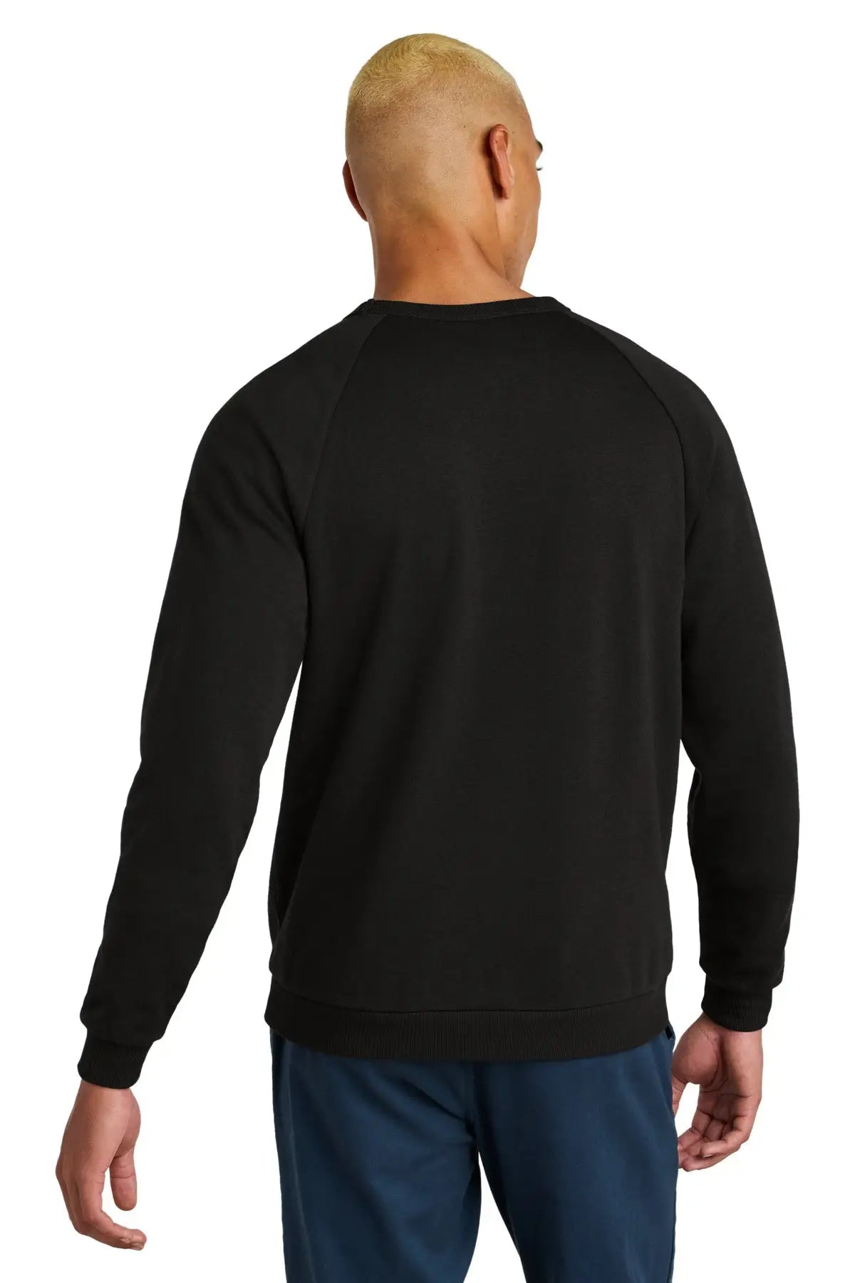 District Dt1304 Perfect Tri Fleece Crewneck Sweatshirt - Black
