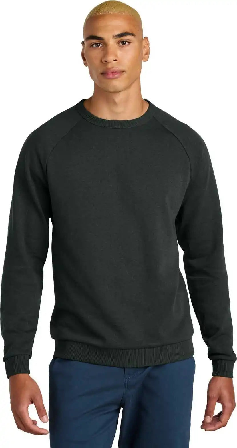 District Dt1304 Perfect Tri Fleece Crewneck Sweatshirt Deepest Grey