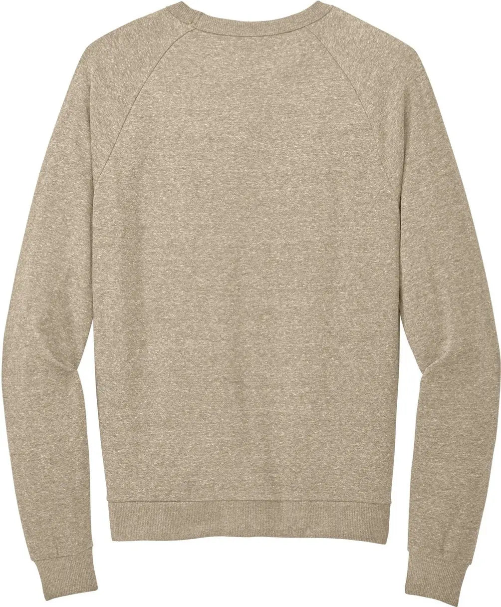 District Dt1304 Perfect Tri Fleece Crewneck Sweatshirt - Desert Tan Heather