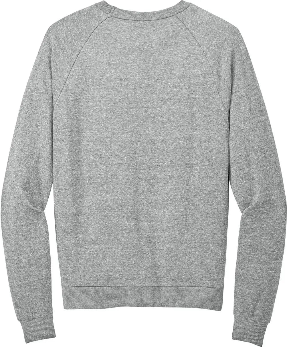 District Dt1304 Perfect Tri Fleece Crewneck Sweatshirt - Gray Frost
