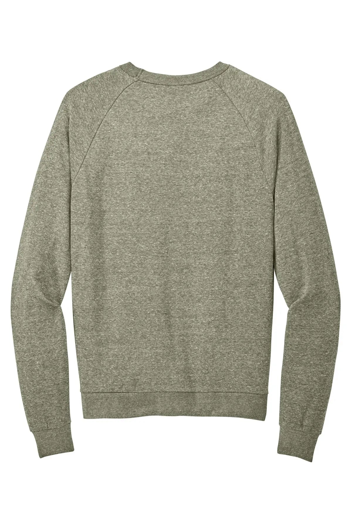District Dt1304 Perfect Tri Fleece Crewneck Sweatshirt - Military Green Frost