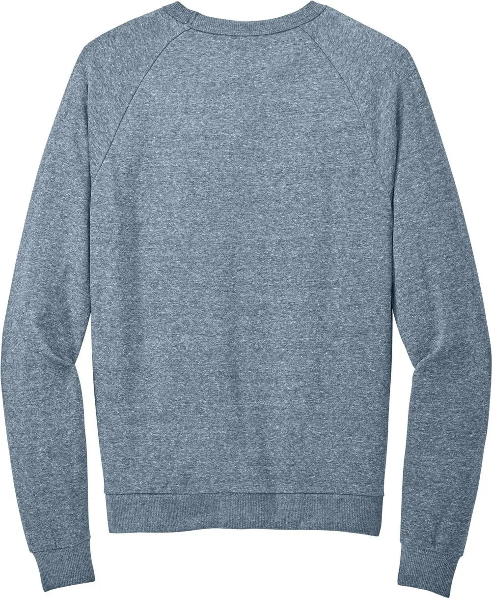 District Dt1304 Perfect Tri Fleece Crewneck Sweatshirt - Navy Frost