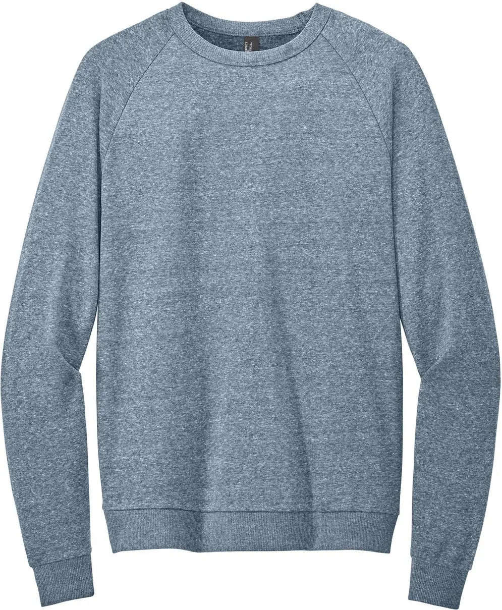 District Dt1304 Perfect Tri Fleece Crewneck Sweatshirt - Navy Frost