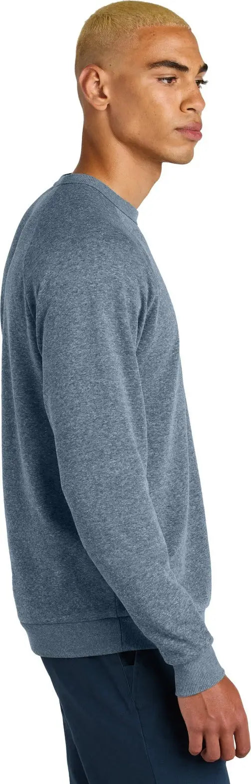 District Dt1304 Perfect Tri Fleece Crewneck Sweatshirt - Navy Frost