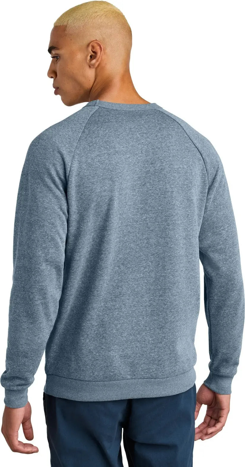 District Dt1304 Perfect Tri Fleece Crewneck Sweatshirt - Navy Frost