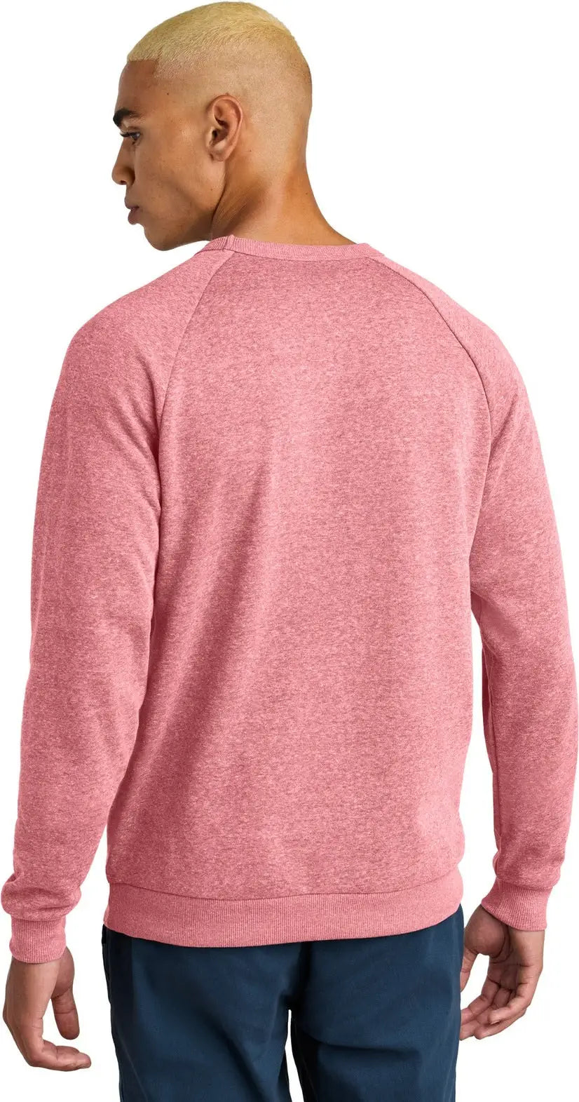 District Dt1304 Perfect Tri Fleece Crewneck Sweatshirt - Red Frost