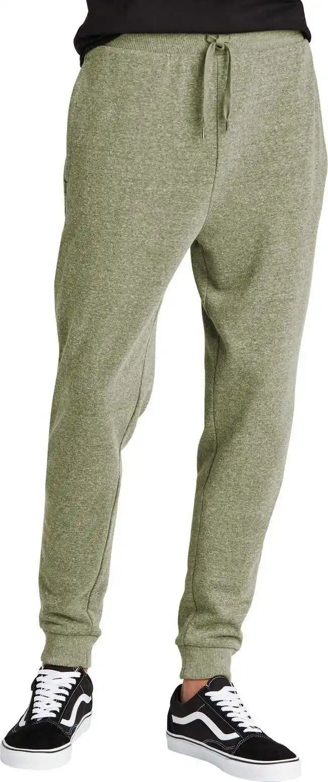 District Dt1307 Perfect Tri Fleece Jogger Milgrnfst