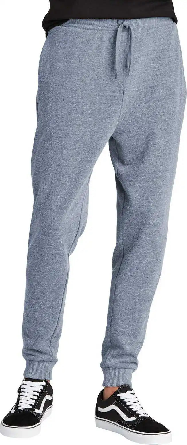 District Dt1307 Perfect Tri Fleece Jogger Navy Frost