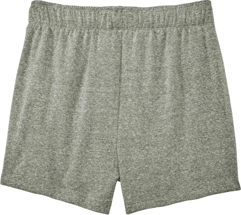 District Dt1309 Women’s Perfect Tri Fleece Short - Gray Frost