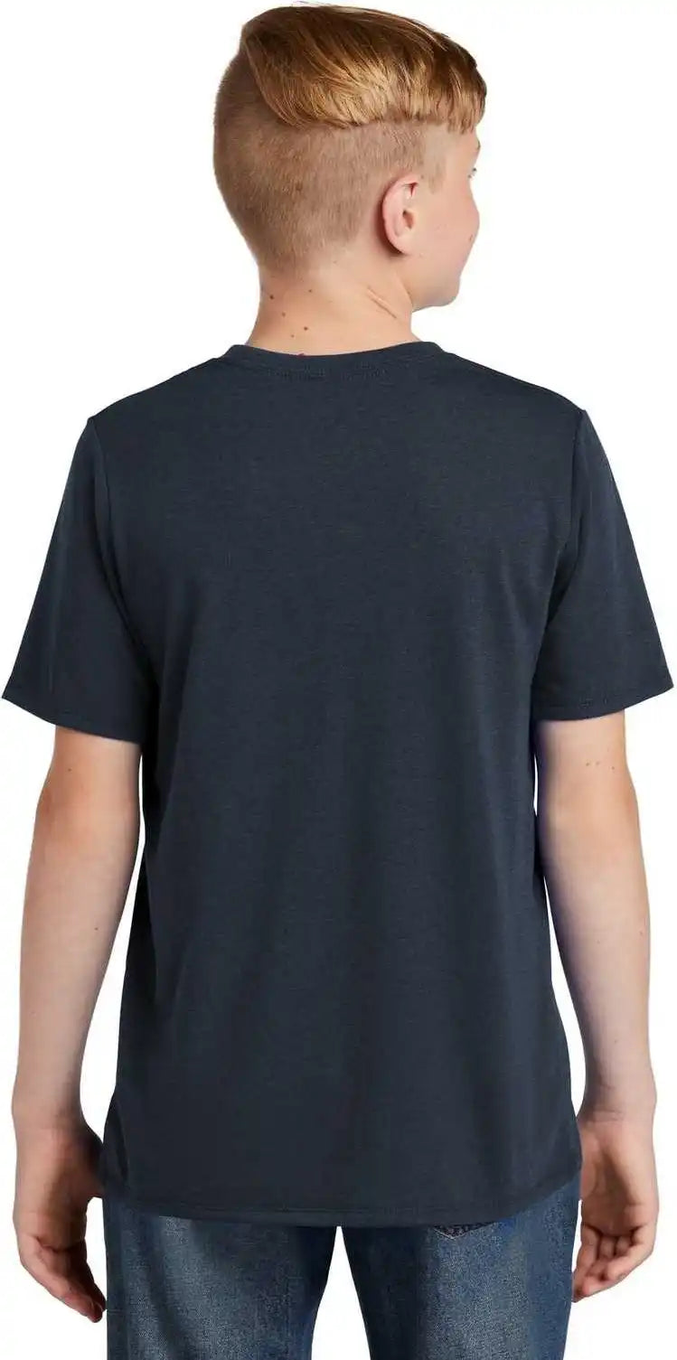 District Dt130y Youth Perfect Tri Tee - New Navy