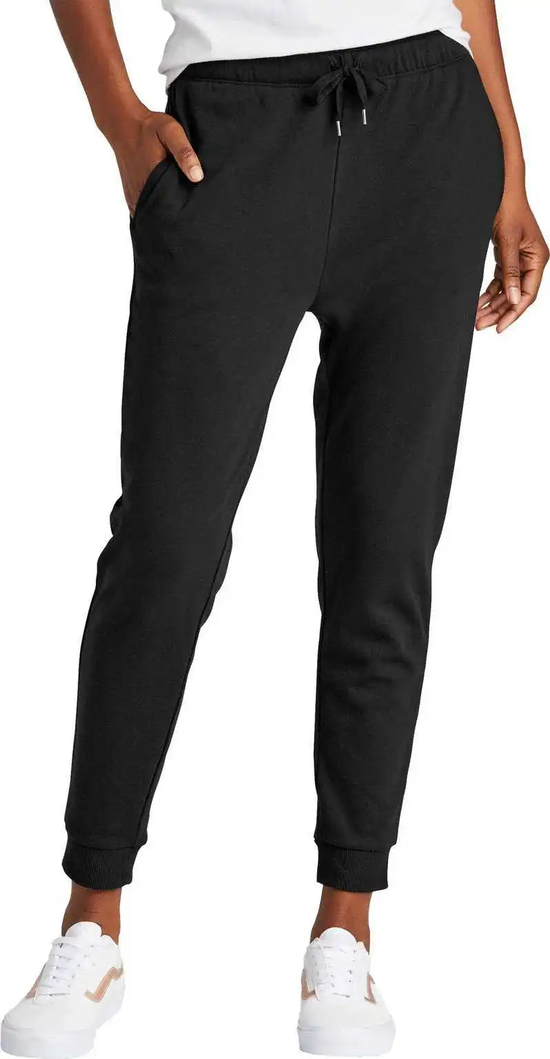 District Dt1310 Women’s Perfect Tri Fleece Jogger - Black