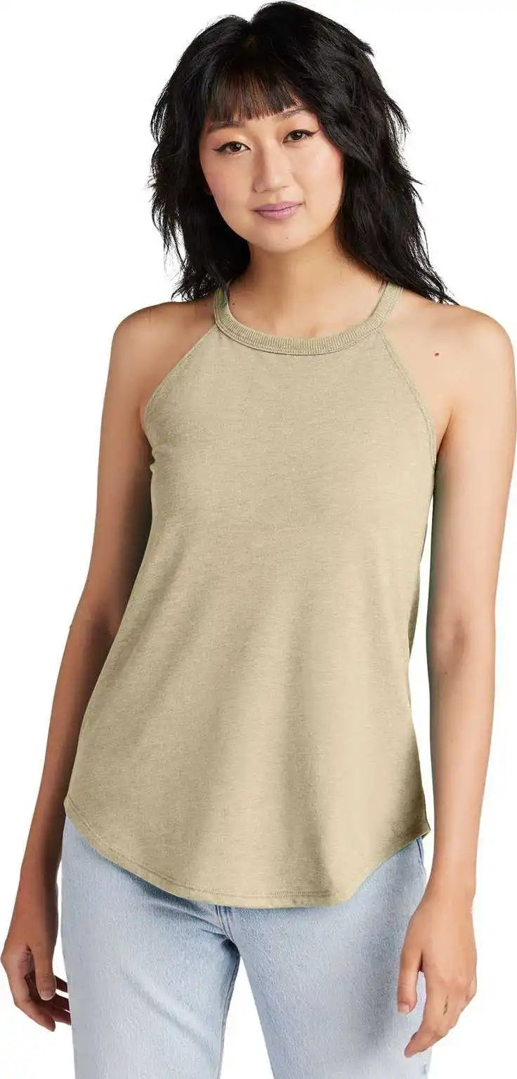 District Dt137l Women’s Perfect Tri Rocker Tank Dsrttanhtr