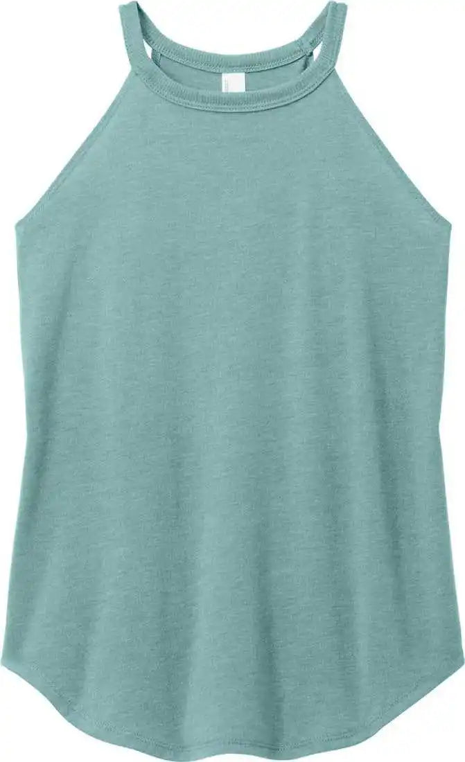 District Dt137l Women’s Perfect Tri Rocker Tank - Hdeuclpsbl