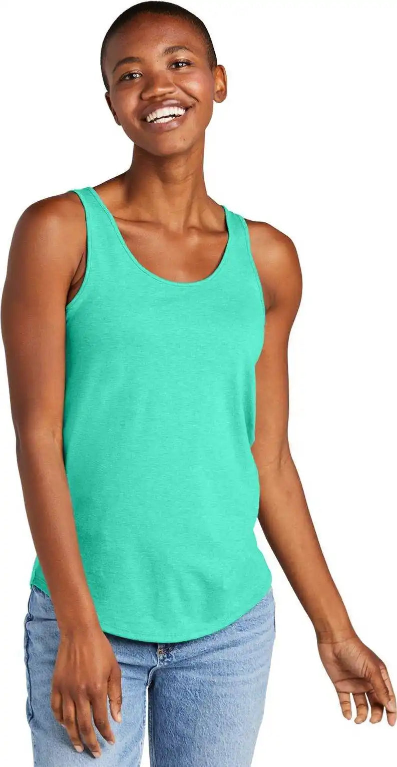 District Dt151 Women’s Perfect Tri Relaxed Tank Aquahthr