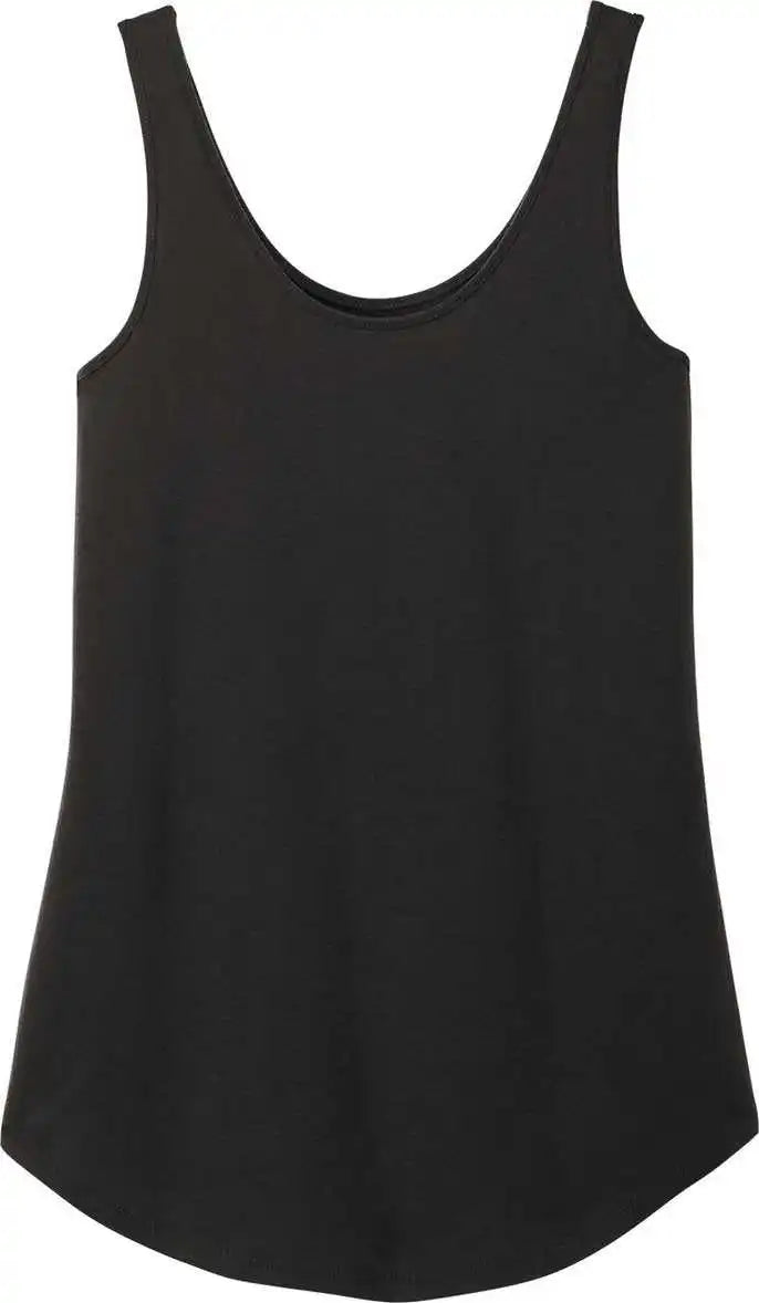 District Dt151 Women’s Perfect Tri Relaxed Tank - Black