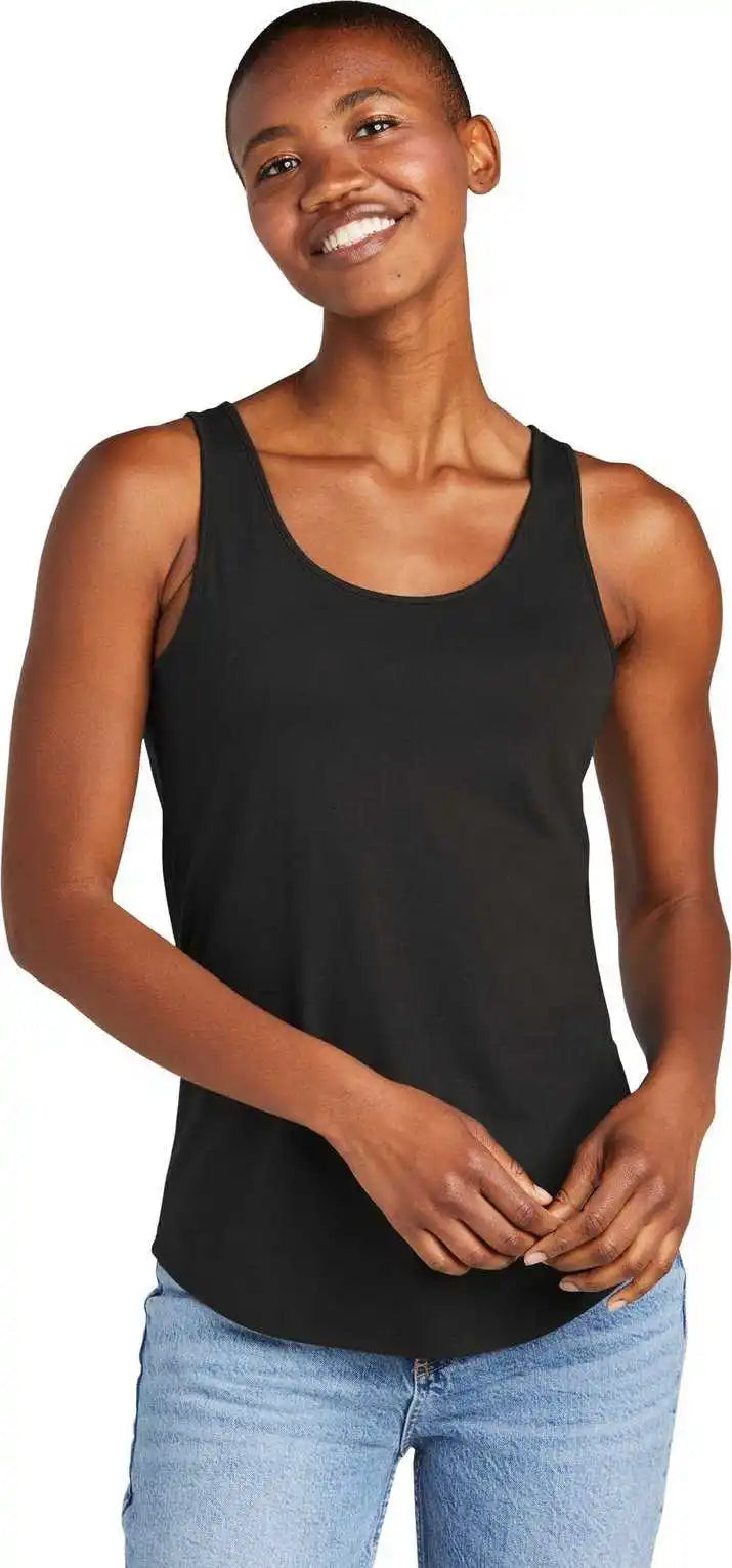 District Dt151 Women’s Perfect Tri Relaxed Tank - Black