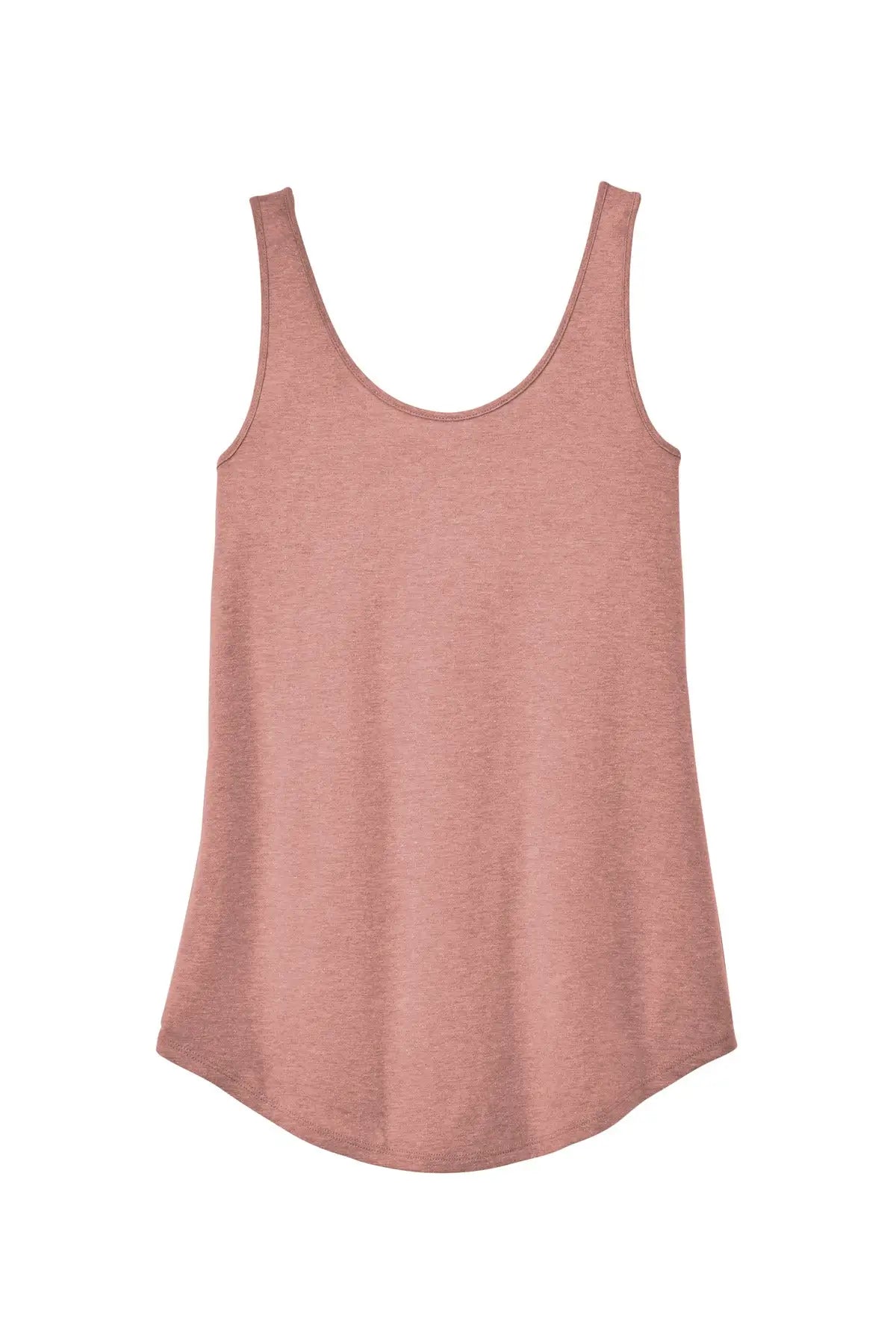 District Dt151 Women’s Perfect Tri Relaxed Tank - Blush Frost