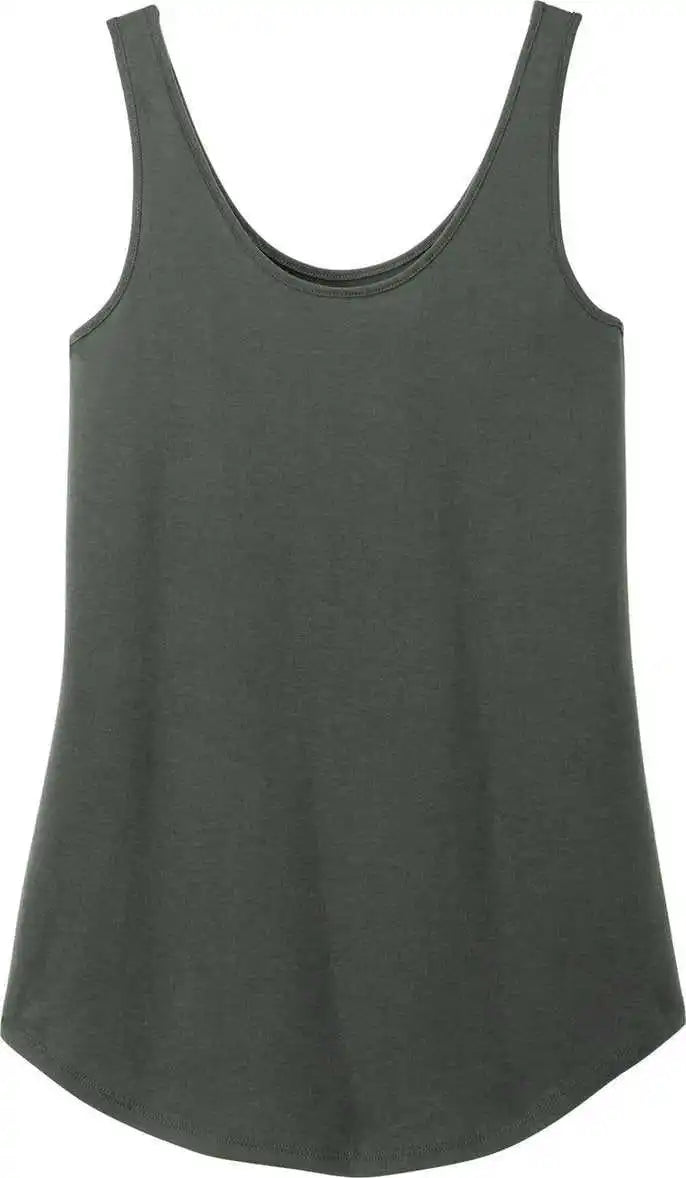 District Dt151 Women’s Perfect Tri Relaxed Tank - Deepest Grey