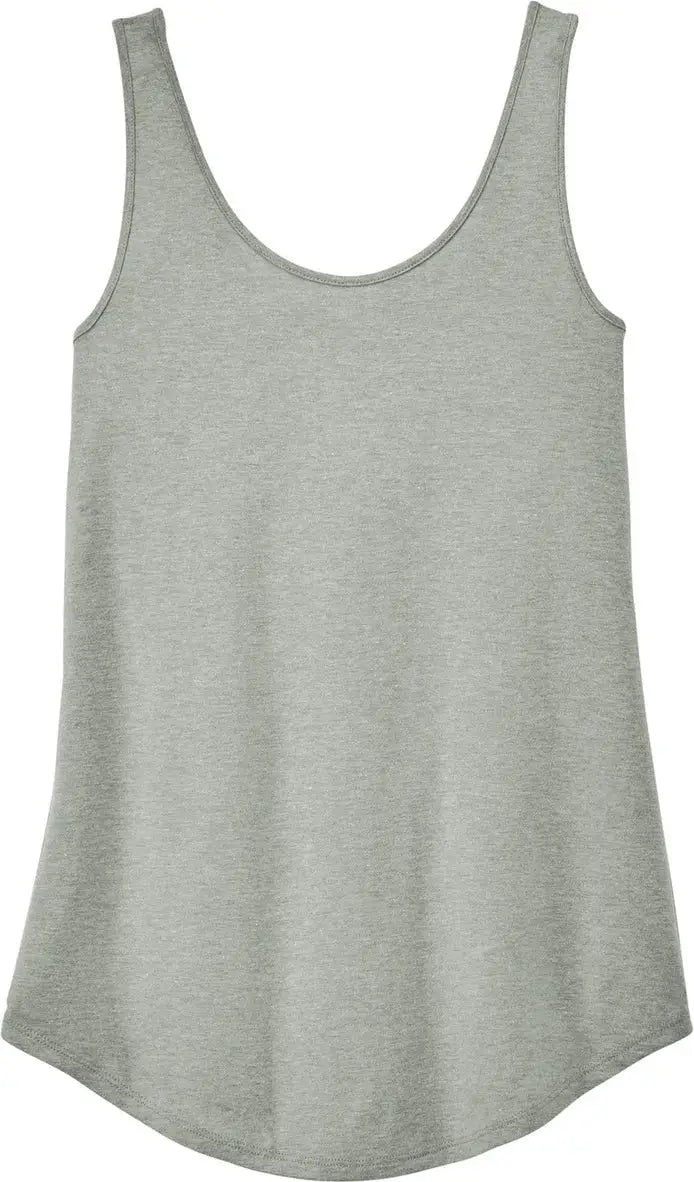 District Dt151 Women’s Perfect Tri Relaxed Tank - Heathered Gray