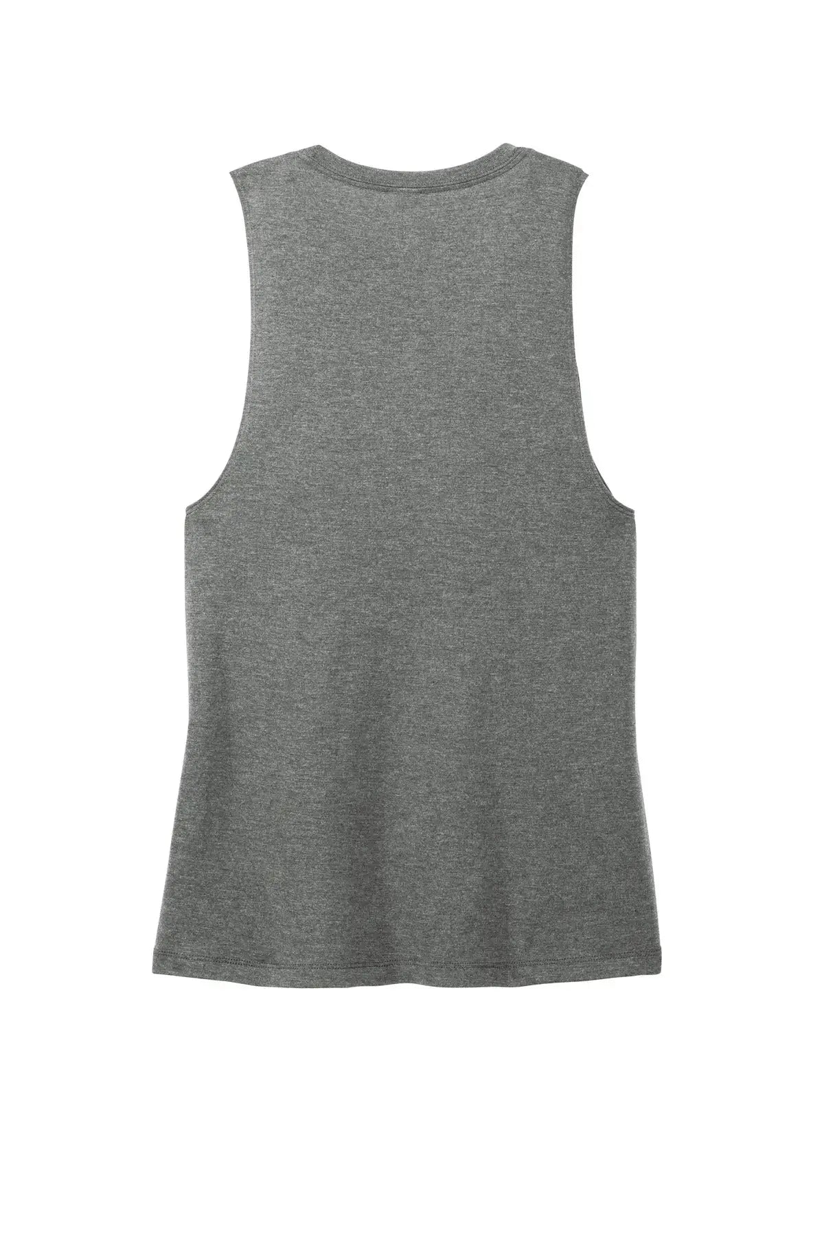 District Dt153 Women’s Perfect Tri Muscle Tank - Heathered Charcoal