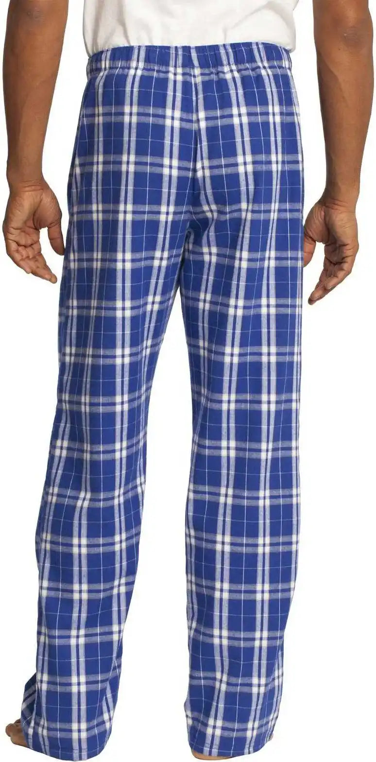 District Dt1800 Flannel Plaid Pant - Deep Royal