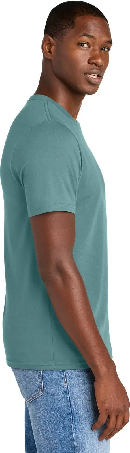 District Dt184 Perfect Weight Cvc Tee - Bluestone