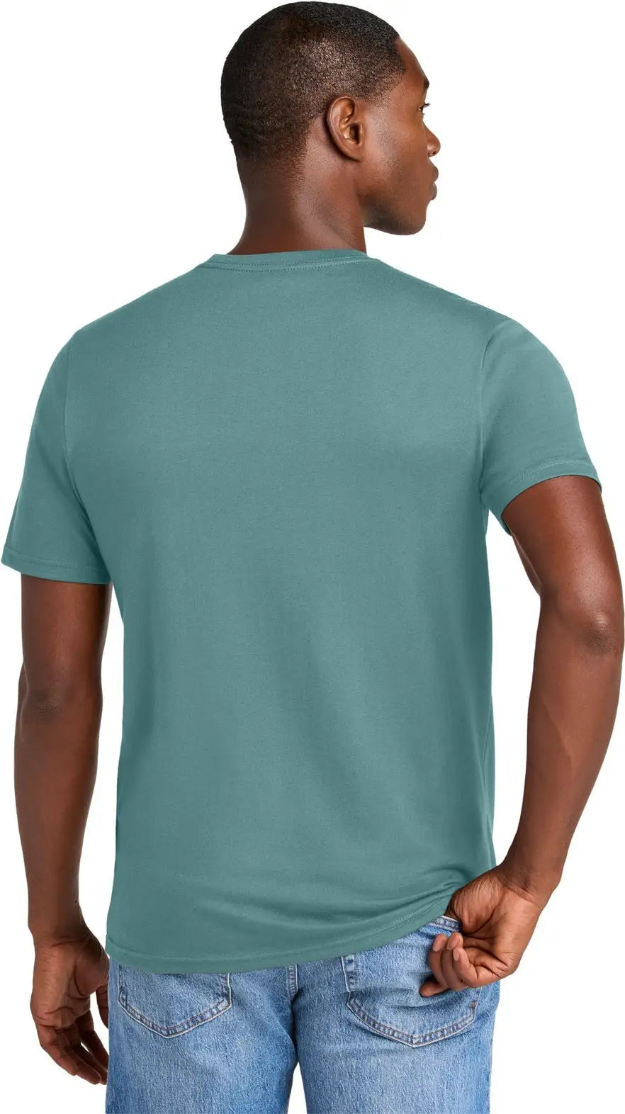 District Dt184 Perfect Weight Cvc Tee - Bluestone