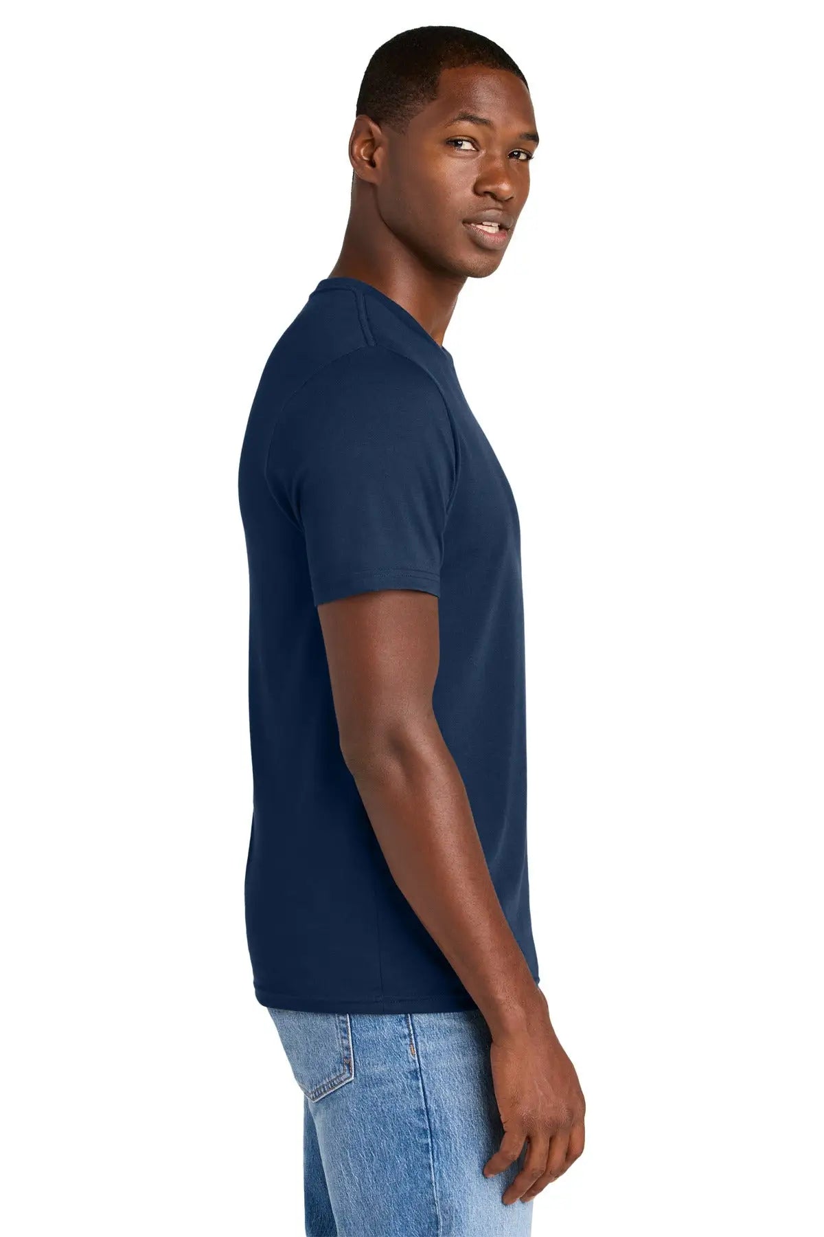 District Dt184 Perfect Weight Cvc Tee - Dark Royal