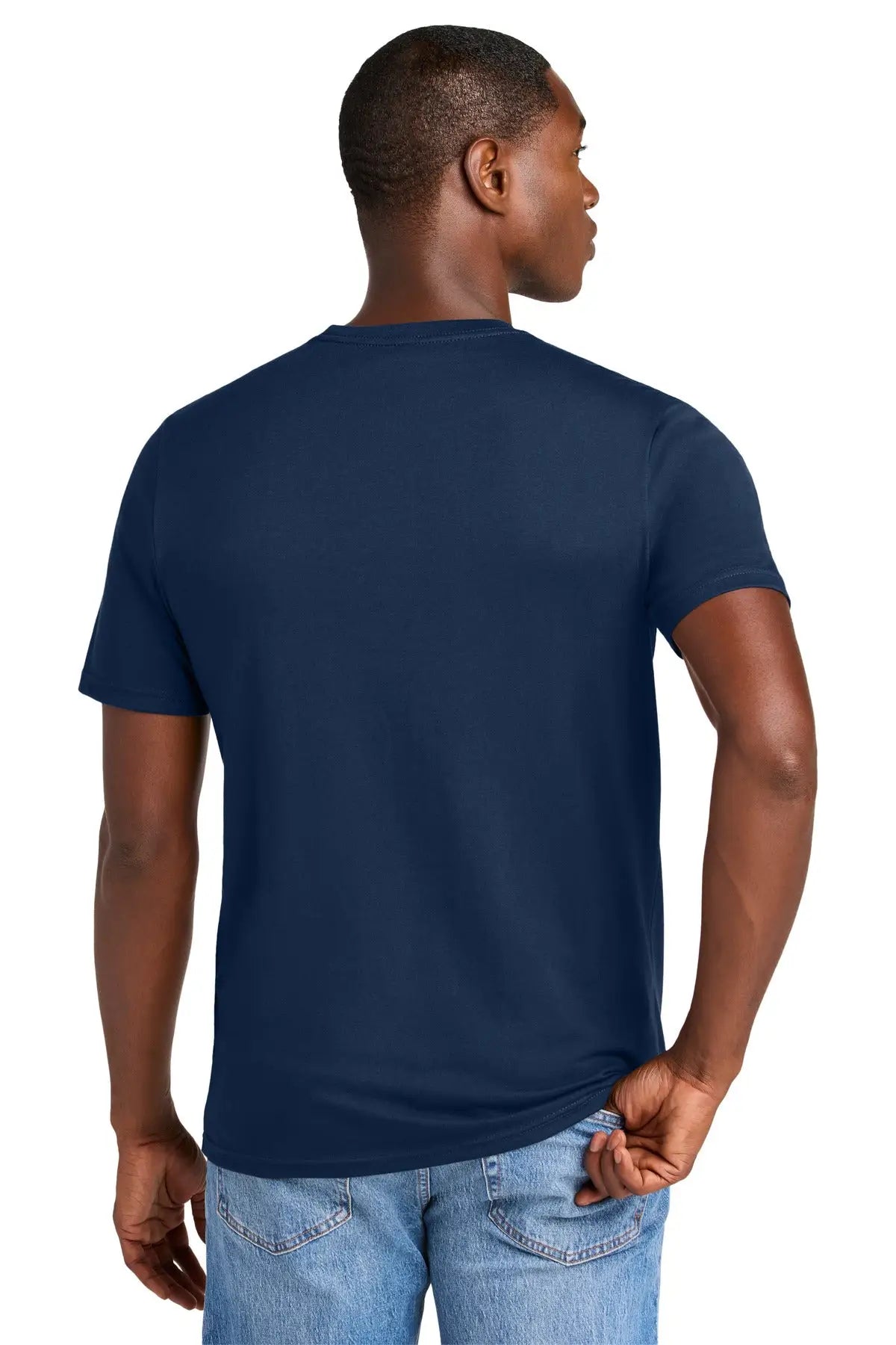 District Dt184 Perfect Weight Cvc Tee - Dark Royal