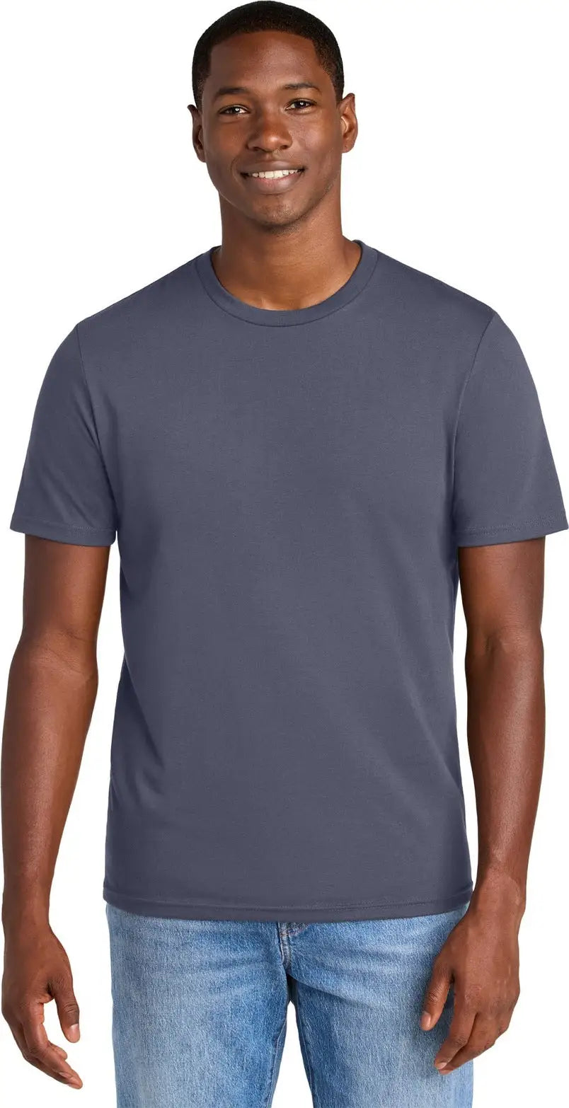 District Dt184 Perfect Weight Cvc Tee - Elderberry - Adult Xs