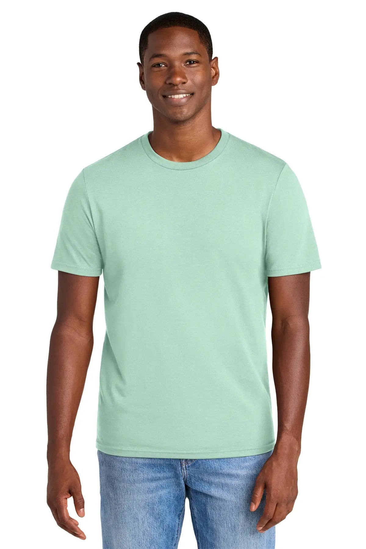 District Dt184 Perfect Weight Cvc Tee - Frosted Mint - Adult Xs