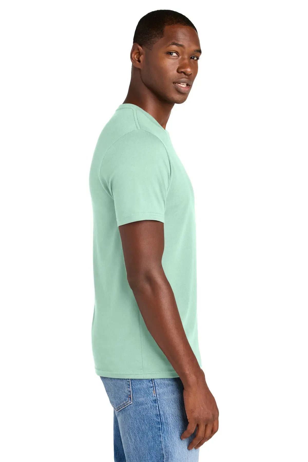 District Dt184 Perfect Weight Cvc Tee - Frosted Mint