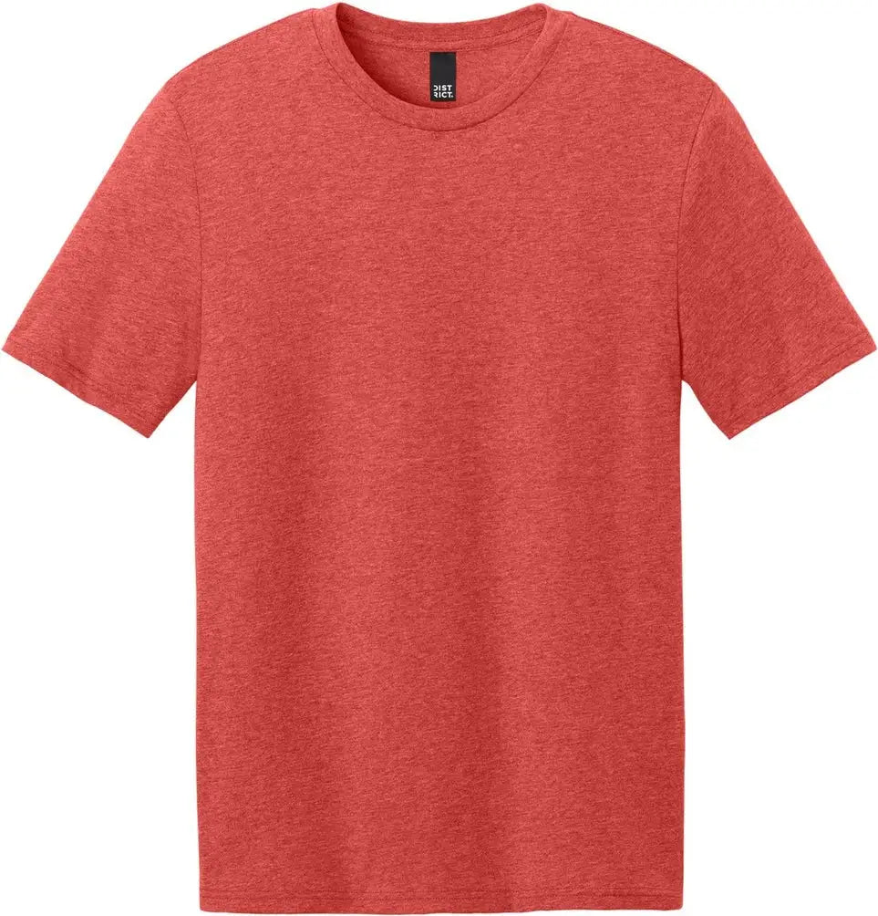 District Dt184 Perfect Weight Cvc Tee - Geranium Heather