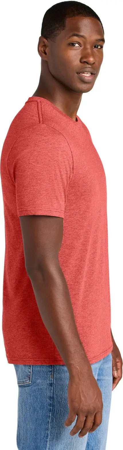 District Dt184 Perfect Weight Cvc Tee - Geranium Heather