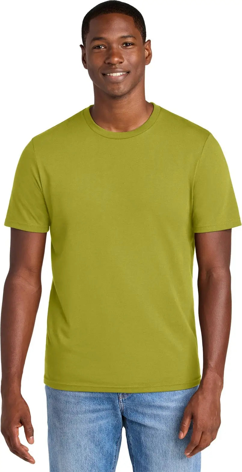 District Dt184 Perfect Weight Cvc Tee - Golden Cypress Green - Adult Xs