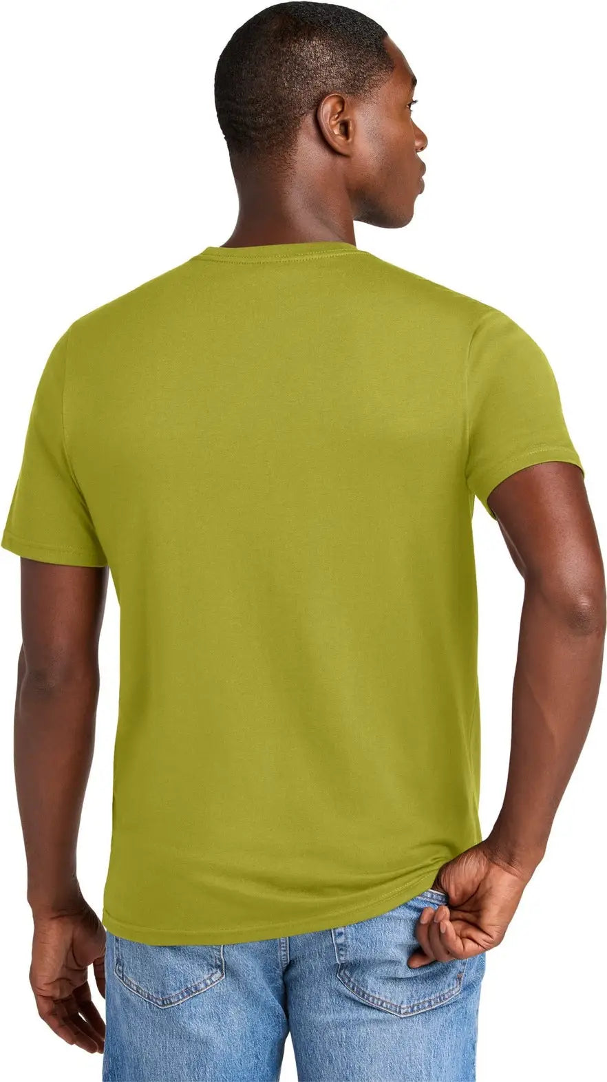 District Dt184 Perfect Weight Cvc Tee - Golden Cypress Green